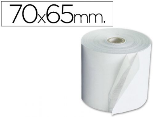Rolo papel para impressora 70x65x11 mm 60 gr , Csp , 12218 , 5705831193246